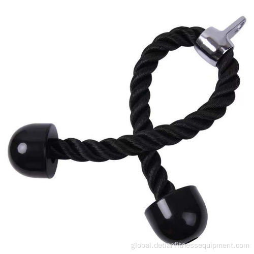 Triceps Rope gym single and double grip nylon triceps rope Supplier